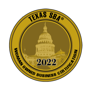 Texas SBA Woman Owned Seal 2022